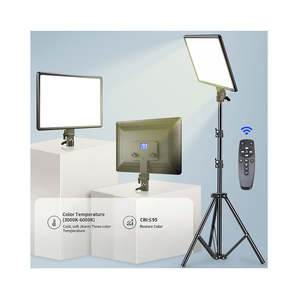 Luz LED Profesional de 14 Pulgadas para Selfies, Maquillaje y Fotografía, Iluminación LED Regulable para Ambiente de Belleza, Panel LED Regular - Product Image 2