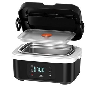 New 30,000 MAh Food-grade Stainless Steel Material Customizable Portable 1.35L Electric Lunch Box for <b>Outdoors</b> Office School. - Product Image 2