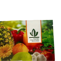 Bolsa perforada a granel de fertilizante de urea de nitrógeno agrícola personalizado con sello de boquilla de bolsa de pie agroquímicos plástico BOPP/PP