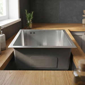 Premium 304 Stainless Steel Single Bowl <b>Kitchen</b> <b>Sink</b> Handmade Nano Coated Deep Basin Modern Top Selling - Product Image 1