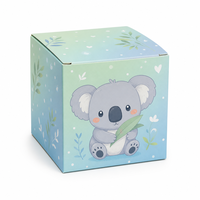 Boîte Cadeau Mystère Personnalisée en Gros OEM, Boîte Surprise en Papier Imprimée, Emballage Rigide Kawaii pour Jouets d'Enfants et Cadeaux de Fête