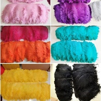 Plumes d'autruche naturelles roses vif, moelleuses, de qualité sélectionnée, 60-65 cm, pour centres de table de mariage, événements, décorations de carnaval, vente en gros