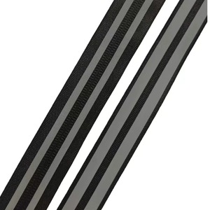 DAWEI #3 #5 <span class=keywords><strong>Fermeture</strong></span> à glissière réfléchissante <span class=keywords><strong>en</strong></span> nylon (forme de <span class=keywords><strong>rouleau</strong></span>)-Réfléchissant simple/double/côté pour sac de taille/veste de ski/vêtements/tente - Product Image 2