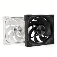 Ventilateur de boîtier PC ARGB OEM 120 mm, ventilateur de refroidissement gaming à roulement fluide silencieux avec dissipateur thermique en cuivre, ventilateur RGB 5 V 3 broches