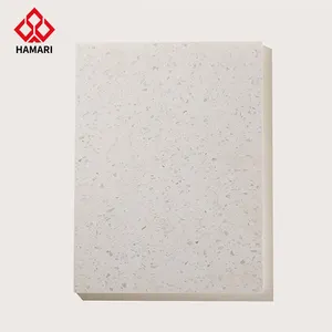 Custom polished matte terrazzo ceramic sand marble artificial stone for hotel villa construction industry