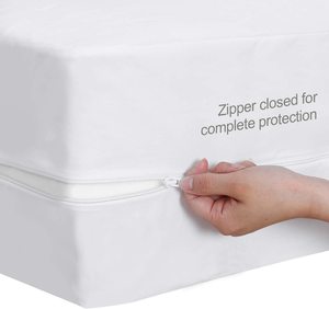 Tấm Bọc Lò Xo Vinyl Miễn Phí, Tấm Phủ Chống Thấm Nước, Đệm Chống Sâu Bọ, Bảo Vệ Nệm Kèm Khóa Kéo - Product Image 3