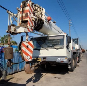 รถเครนไฮดรอลิกเคลื่อนที่แบบดีเซล ปี 2012 รุ่น QY80V บูมยืดหดได้ รถบรรทุกติดเครนมือสอง - Product Image 1