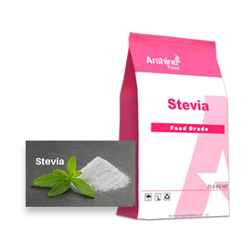Stevia Crystal Import Export Süßstoff Stevia Zucker Ra 97% Preis Ra99 Bulk E960 China Additive Rebau diana Stevia