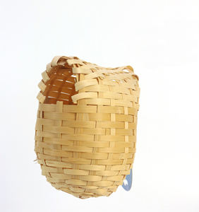 Nid d'oiseau tissé en bambou motif solide <span class=keywords><strong>nichoir</strong></span> <span class=keywords><strong>pour</strong></span> jardinage perroquet Pigeon nid d'animal de compagnie nids d'oiseaux naturels - Product Image 2