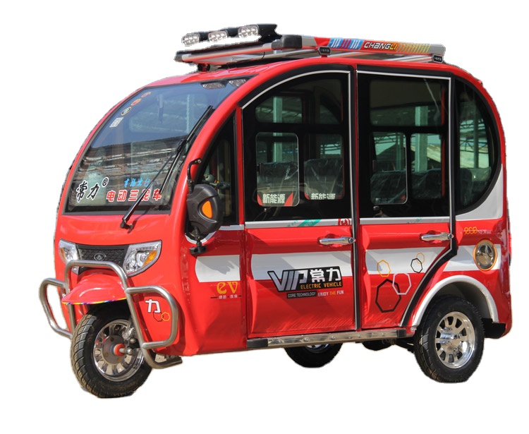 FULIKE新しい大人の電動トライクバイクEV3輪三輪車屋根付き電動