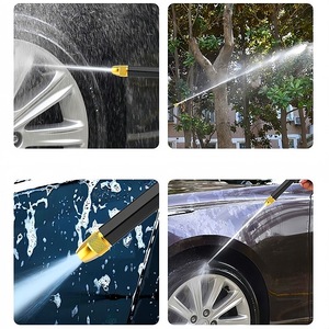 Pistolet à eau haute pression pour lavage de voiture, <span class=keywords><strong>tuyau</strong></span> rétractable pour arroser les fleurs, buse de lavage de sol - Product Image 2