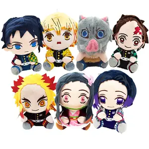 20cm Anime Demon Slayer Kimetsu no Yaiba Tanjirou Nezuko Giyuu Shinobu kyoujuroufarcito bambole di peluche