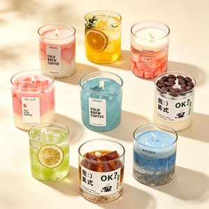 Velas Aromáticas de Cera de Soja de Alta Gama al por Mayor, Ecológicas, sin Humo, en Caja de Regalo para Interiores, Regalo para <span class=keywords><strong>el</strong></span> Día de San Valentín - Product Image 1