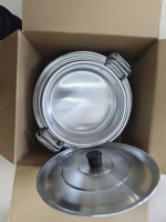 Vente en gros usine Nouveauté 2026 Ensemble de 7 pièces de batterie de cuisine professionnelle classique en aluminium antiadhésif, comprenant des marmites à soupe, Ollas De Aluminio
