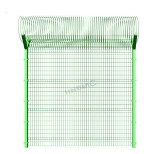 Noel Promosyon Şili Pazarı Emniyet Ev Sınır Duvarı Tasarımlar Galvanizli Kaynaklı Tel Örgü Çit - Product Image 1