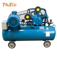 Compresseur d'air industriel portable entraîné par courroie 30/40/50L/70L/100L 1.5hp Mini compresseur d'air 0.25-8
