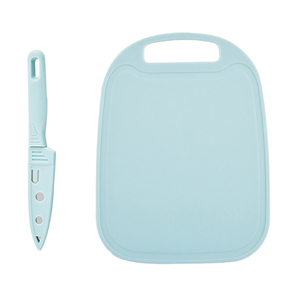 Juego de Cuchillos de Cocina de Viaje de 4 Piezas, Tabla de Cortar, Pelador, Cortador, para Acampar, Hacer Picnic, Asar a la Parrilla - Product Image 6