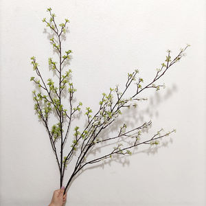 การจัดดอกไม้ที่กําหนดเองสาขาวิลโลว์หิมะประดิษฐ์ดอกไม้สาขาประดิษฐ์ยาวที่ไม่ซ้ําใคร - Product Image 5