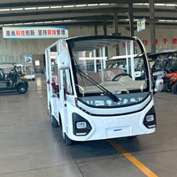 Bus touristique de la ville Tours en usine de Chine Bus touristique confortable de 14 places à bas prix