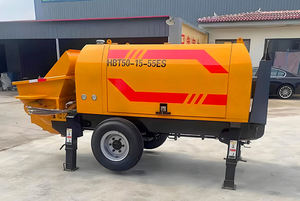 新品中古電動コンクリートポンプミキサー付きセメント機械建設最大垂直搬送距離 - Product Image 4