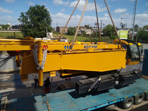 Giá tốt nhất Heavy Duty 650 tấn thủy lực cần cẩu bánh xích xgc650 hiệu suất cao nâng máy móc lõi hộp Số động cơ mang - Product Image 6