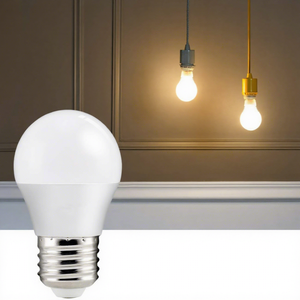 G45 หลอดไฟ LED E27 AC220~240V ไทริสเตอร์ลดแสง รีโมทคอนโทรลสีขาวโคมไฟพลาสติกดัชนีการถ่ายทอดสี Ra80 ประหยัดพลังงาน - Product Image 4