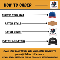 Gorra de béisbol con parche de cuero bordado personalizado Sombreros de camionero bordados Richardson 112 Sombreros de camionero
