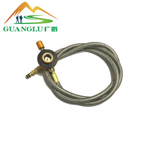 Manguera para Estufa de Camping Guanglu de 1m, Conexión Universal para Válvula, Accesorio Portátil para Estufa de Gas de Exterior - Product Image 3