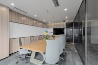 Cloisons de séparation de pièce modernes et mobiles, personnalisées, avec cadre en aluminium, type verre ou bois, modulaires, pour bureau, entrepôt, hôpital