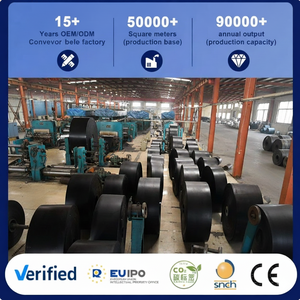 Fabrika Tedarikli EP/NN/<span class=keywords><strong>CC</strong></span> Kauçuk Bantlı Konveyör 4 Katlı Düz 800MM Kalıplanmış Kenar Kesim Hizmetiyle - Product Image 4