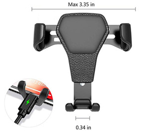 Support de téléphone universel pour voiture à fixation par gravité sur grille d'aération, <span class=keywords><strong>anti</strong></span>-tremblement, pour commande en gros - Product Image 3