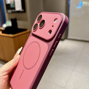 Matte Frosted Original Color Magnetic Mobile <b>Phone</b> case for iPhone 18 Pro Max 17 16 15 Shockproof Lens Protection Cover Back - Product Image 4