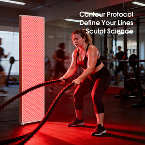 Panneau de sauna à lumière rouge MEZANS QB1008-Pro avec 1008 LED (850nm/660nm), garantie de 5 ans - Utilisation pour le visage et le corps, centre de beauté à domicile - Product Image 2