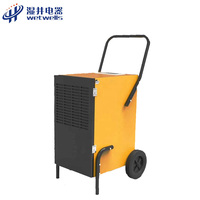 Déshumidificateur WETWELLS de nouvelle conception pour zones à forte humidité, 50L/D, déshumidificateur portable et mobile, prix d'usine