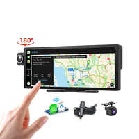 OEM/ODM Portable 3-en-1 Carplay & Android Auto pour lecteur multimédia avec caméra, écran tactile intelligent, écran USB pour tableau de bord, garantie 1 an