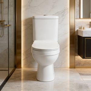 ราคาขายส่ง <span class=keywords><strong>โถ</strong></span><span class=keywords><strong>สุขภัณฑ์</strong></span>แบบสองชิ้น ขนาด 651*369*815 มม. ระบบ Washdown P-trap คุณภาพเยี่ยมมาตรฐานอเมริกัน - Product Image 5