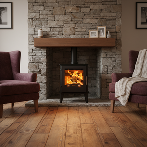 Estufa <span class=keywords><strong>de</strong></span> <span class=keywords><strong>Leña</strong></span> Hidrónica con Llama Real, Calefacción <span class=keywords><strong>de</strong></span> Agua Residencial Eficiente para el Hogar, 1 Año <span class=keywords><strong>de</strong></span> Garantía - Product Image 1