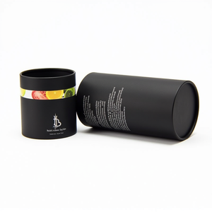 Custom Printed Biodegradable Cylinder Paper Tubes Cosmetic Packaging Kraft Paper Core Tube <b>Round</b> Cardboard <b>Boxes</b> - Product Image 2