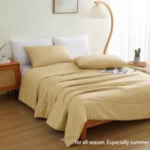 Edredón Navideño Bohemio Económico, Tamaño King/Queen, Juego <span class=keywords><strong>de</strong></span> Edredón/Cubrecama <span class=keywords><strong>de</strong></span> Seda/Algodón/Fibra <span class=keywords><strong>de</strong></span> Bambú, 32 <span class=keywords><strong>para</strong></span> <span class=keywords><strong>Cama</strong></span> Queen - Product Image 5