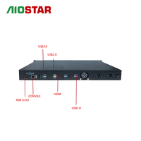 Aiostar新产品，工业刀片黑色服务器，X86/ARM系统光收发器服务器新条件服务器