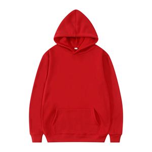 Custom Mens Cheap Loose Hoodie Sublimation Print Design Street Fashion Plus Size Sweatshirt for Men - Product Image 4