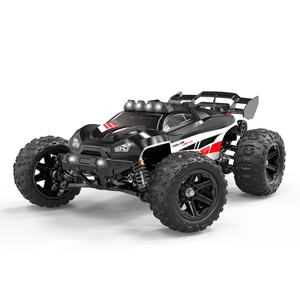 Auto RC de Alta Velocidad a Escala 1/14, 2.4G HS14421 14422, sin Escobillas, 52km/h, Tracción en las 4 Ruedas, Negro y Verde, Juguete de Regalo - Product Image 1