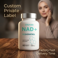 Prix d'usine OEM Marque privée Capsules de Resvératrol et de Nicotinamide Riboside, Complément en poudre NAD en capsules