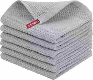 Serviettes de cuisine écologiques en coton 100% personnalisées, super absorbantes, durables, de haute qualité, forte capacité d'absorption - Product Image 4