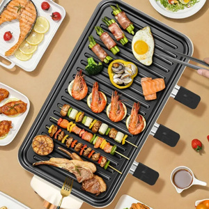 Offre Spéciale 1500W 2 en 1 poêle électrique avec fonction Barbecue Gill cuisson antiadhésive plaque amovible branchie électrique - Product Image 3