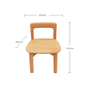 Nuovo stile cinese sgabello per bambini in stile semplice per bambini sedia piccola in <span class=keywords><strong>legno</strong></span> di quercia solido con schienale per neonati e bambini - Product Image 6