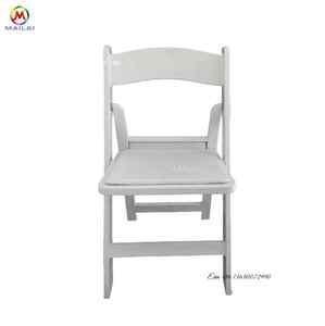 Chất lượng hàng đầu bán buôn có thể gập lại ghế đám cưới tổ chức sự kiện nhựa Wimbledon vườn Ghế nhựa trắng gấp ghế ngoài trời - Product Image 2