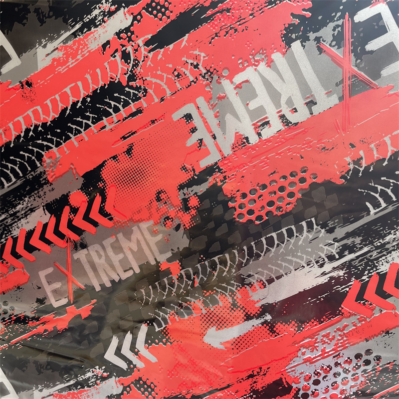 Bst Colorful Graffiti Pattern Hydro Dipping Film - 0.5m