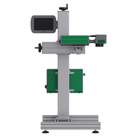 Graveur Laser à Fiber Raycus Machine de marquage Laser à Fiber Marqueur Laser avec 110mm pour tuyau Boîte en plastique Carton