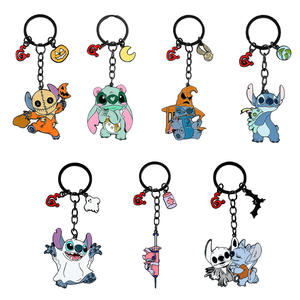 2025 nouveau dessin animé créatif fantôme drôle sac pendentif petit cadeau en gros Halloween personnage de dessin animé porte-clés - Product Image 2